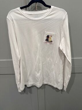 Vineyard Vines long sleeve Happy Holidays shirt